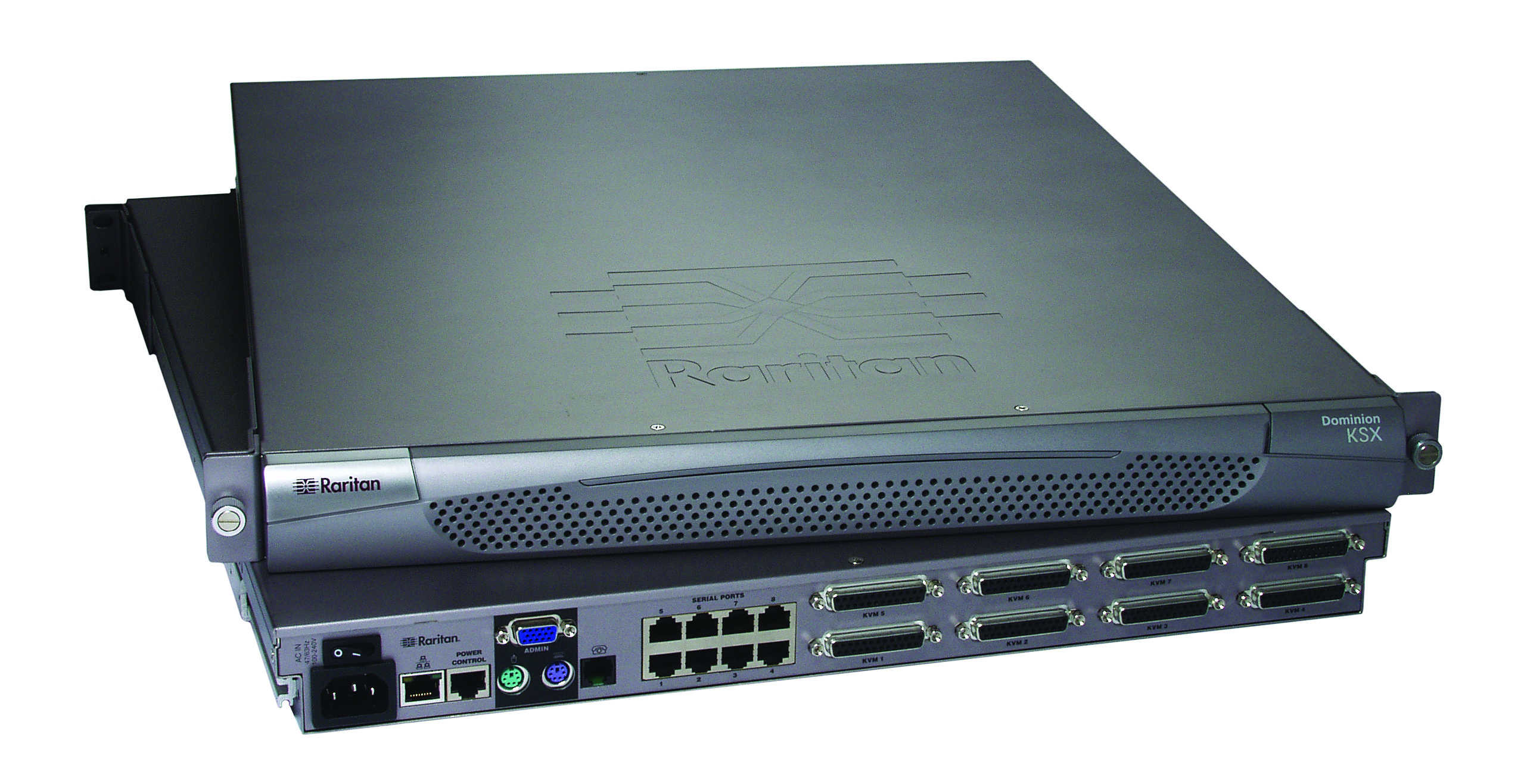 De Dominion KSX switches van Raritan zijn met hun industriële behuizing, dubbele hot-swappable voeding, dubbele netwerkaansluiting en aparte management poorten vooral bedoeld voor robuuste enterprise toepassingen