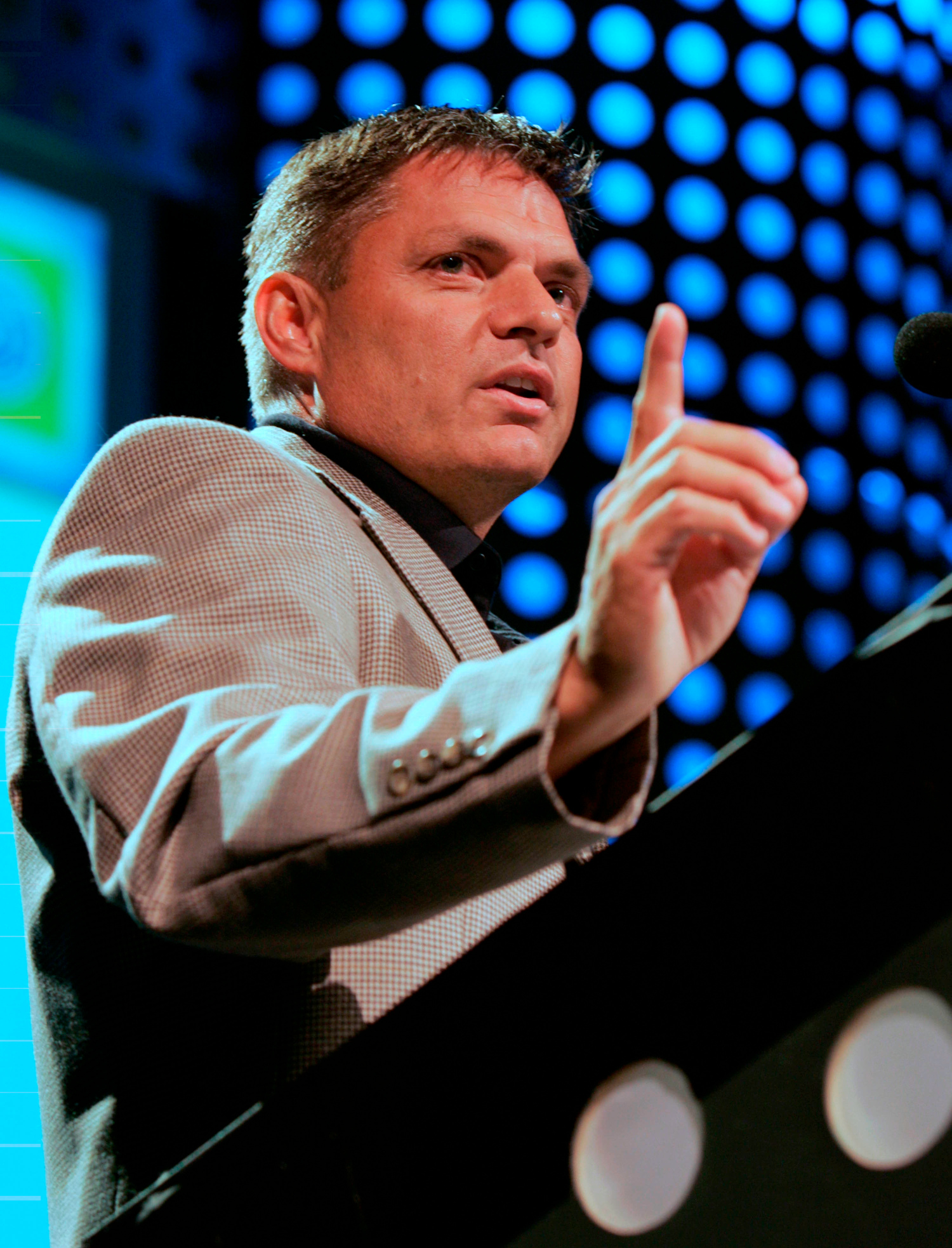 Darl McBride, de CEO van SCO